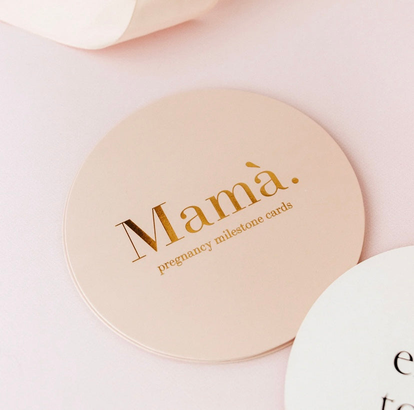 Pregnancy Milestone Cards