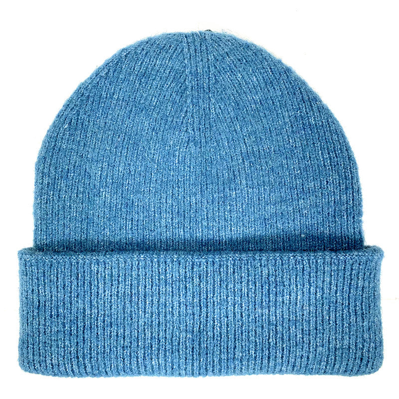 Large Wool Blend Beanie