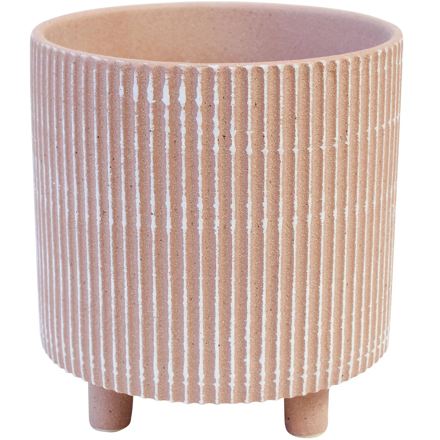 Pin Stripe Large Planter