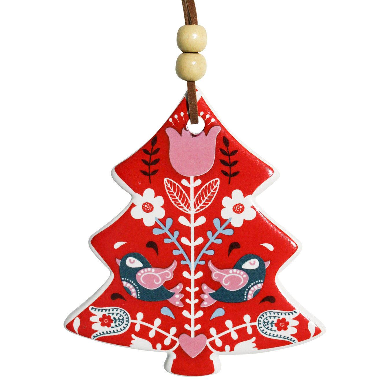 Red Christmas Tree Decoration