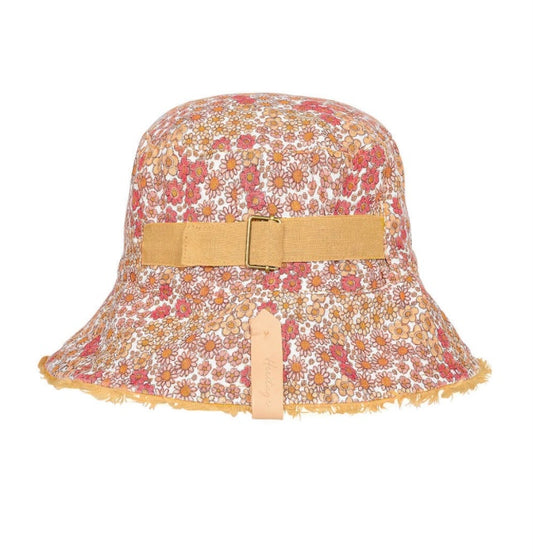 Melody / Maize Fabric Bucket Sun Hat