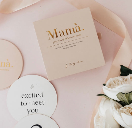 Pregnancy Milestone Cards