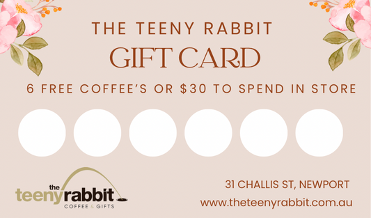 The Teeny Rabbit Gift Card