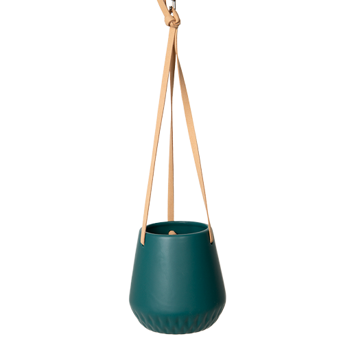 Olive Green Hanging Pot