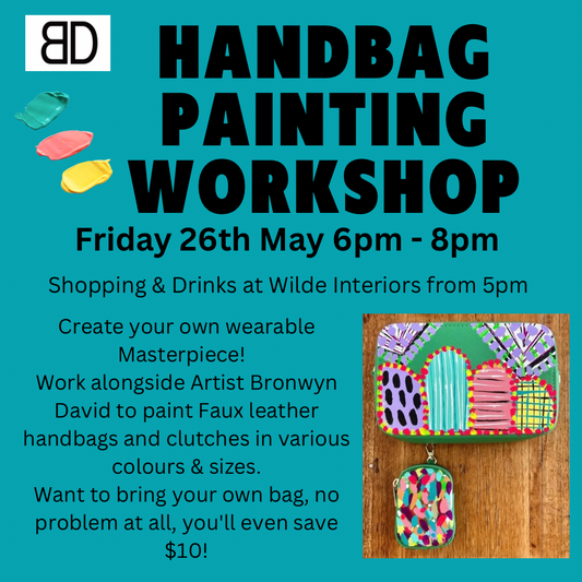 May 2023 - Handbag Painting Workshop