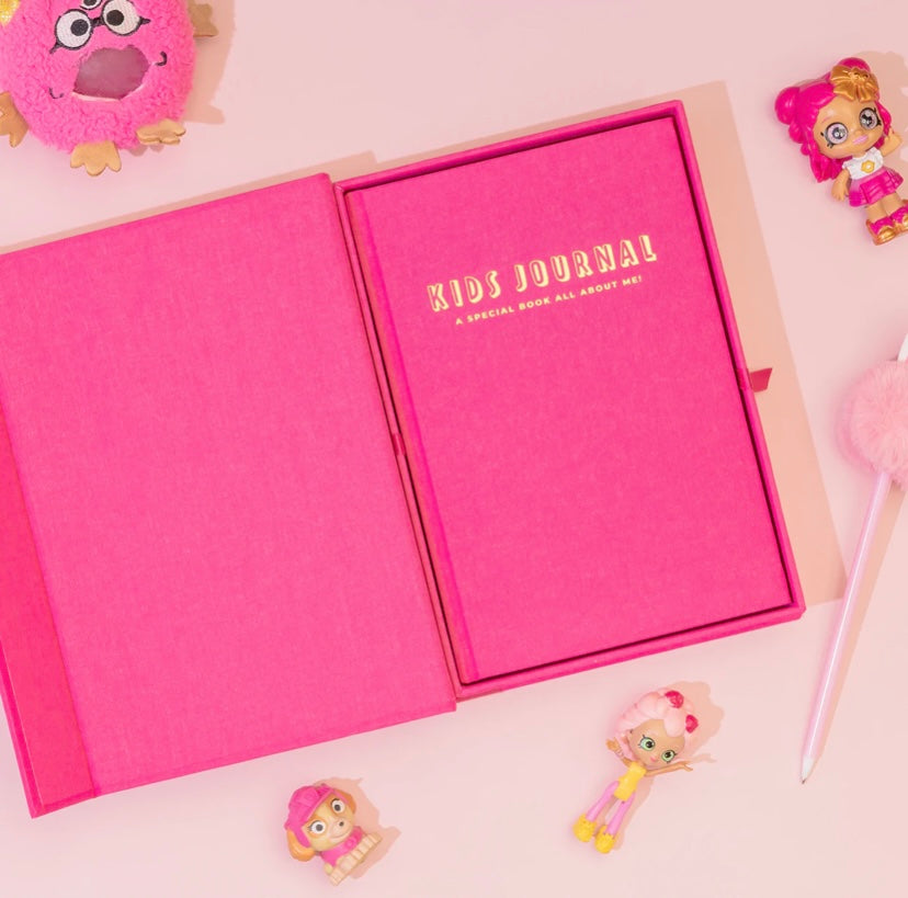 Kids Journal | Growth Mindset Journal - Pink available in store only