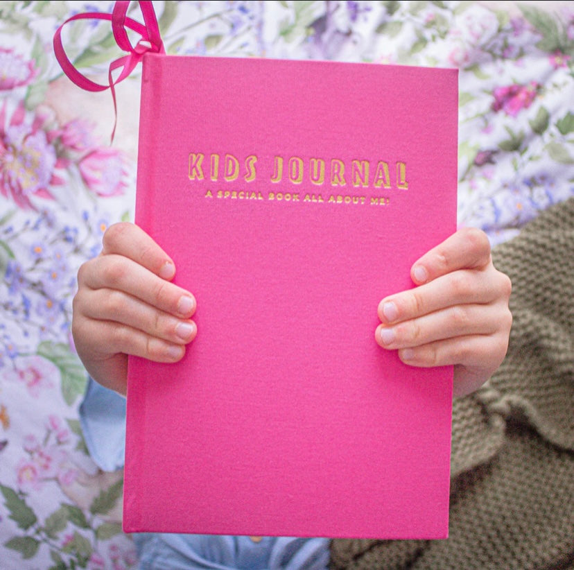Kids Journal | Growth Mindset Journal - Pink available in store only
