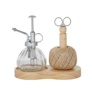 Meg Wooden Holder Twine & Sprayer