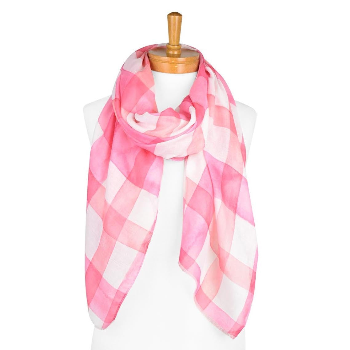 Gingham patterned Scarf